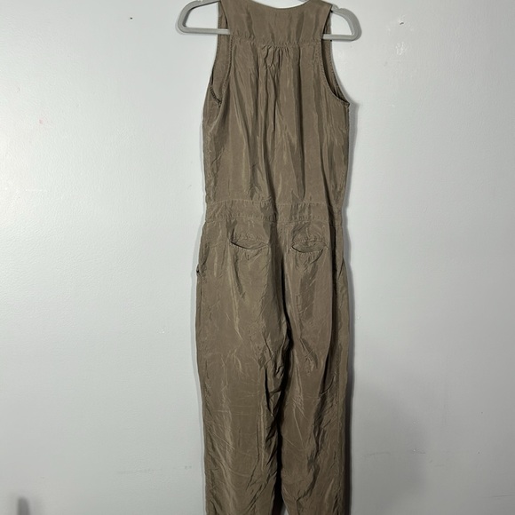 Kookai Army Green Overall Jumpsuit size  French 36 US 4 - Picture 11 of 14